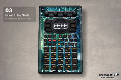SP-404 MK2 Skin: Ghost in the Shell | Cremacaffe Design