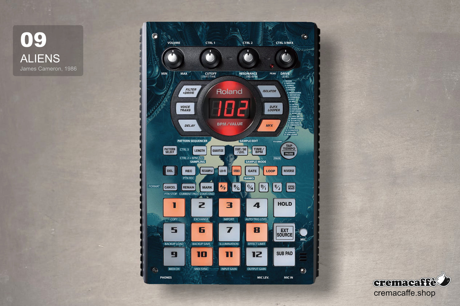 SP-404 SX/A Skins and Accessories – Cremacaffè Design