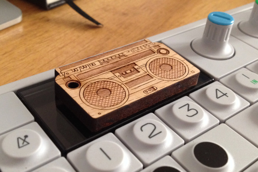 Cremacaffè Boombox Miniature Keychain