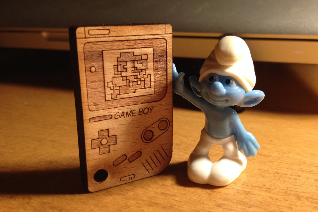 Cremacaffè GameBoy Miniature Keychain
