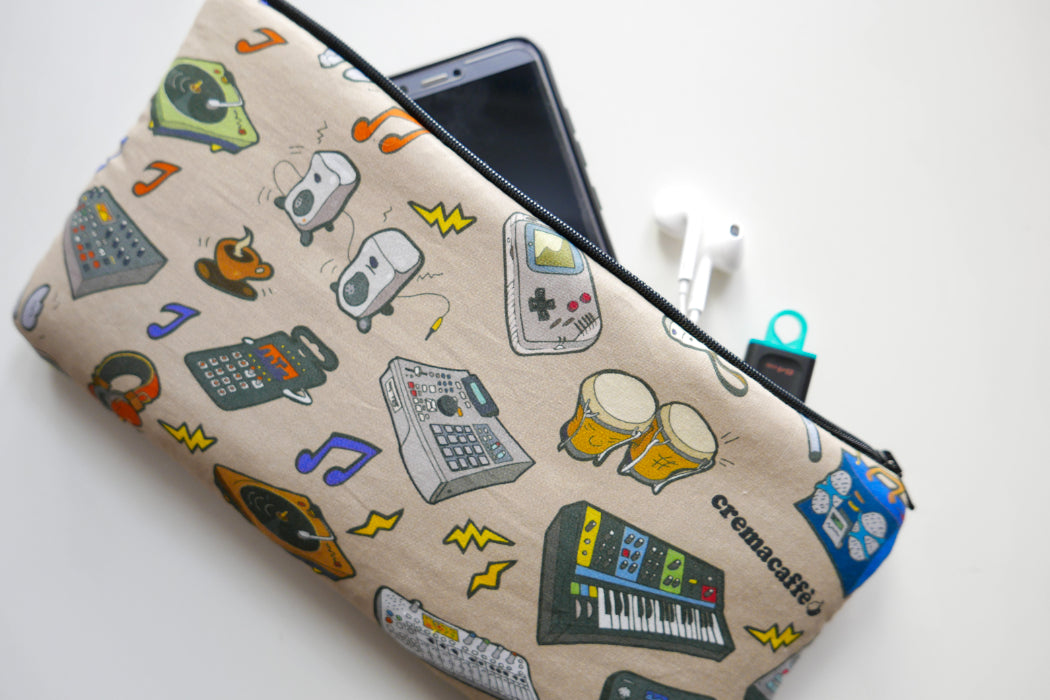 Cremacaffe Design Padded Pouch for the TE OP-Z and Smartphone