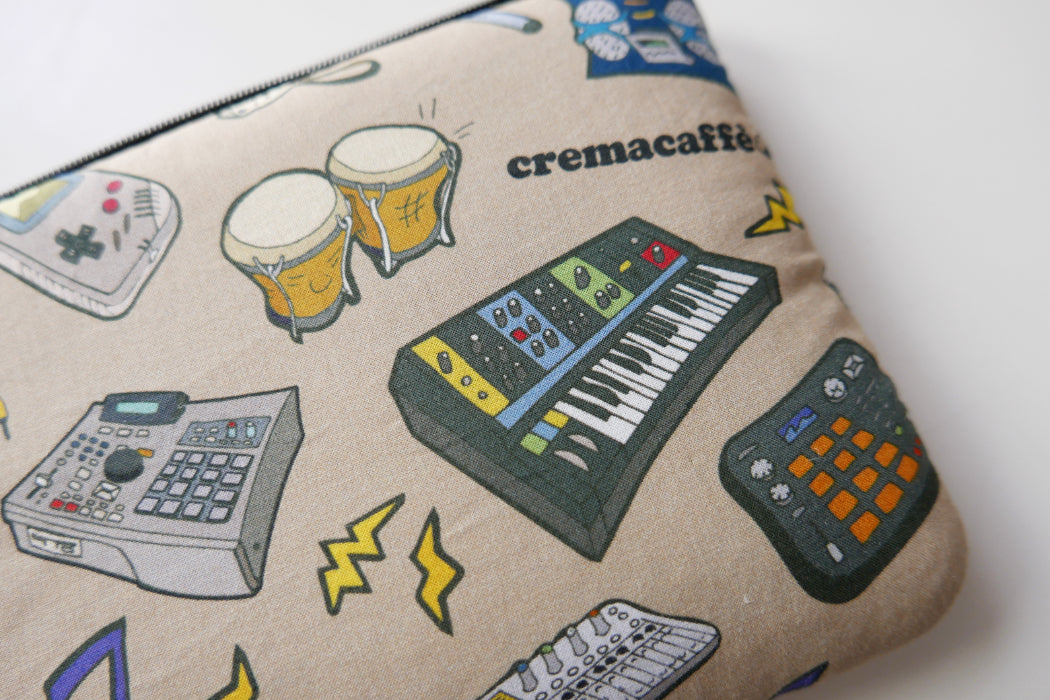 Cremacaffe Design Padded Pouch for the TE OP-Z and Smartphone